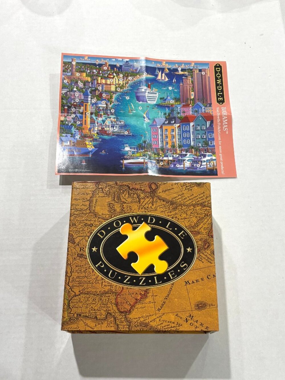 Dowdle Bahamas Folk Art Jigsaw Puzzle 500 Piece Eric Dowdle Nassau 16x20